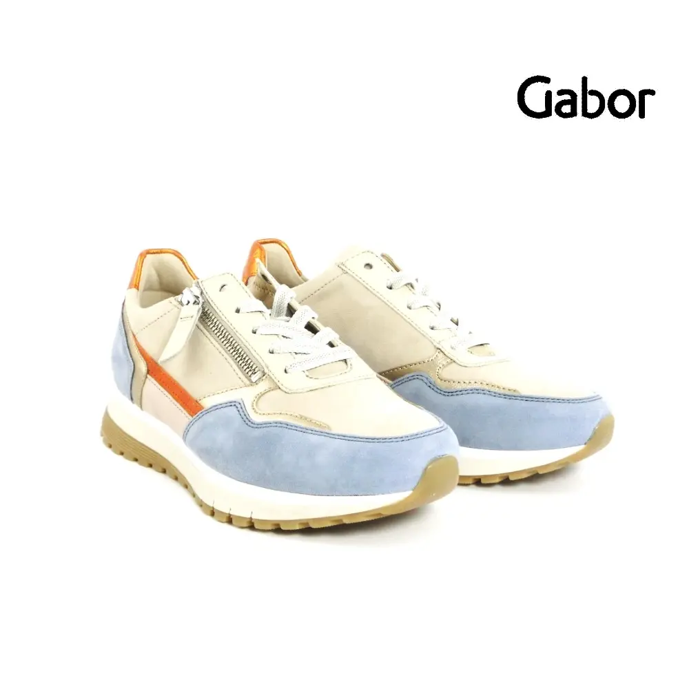 Gabor • 66.378 ~ Oak/Azur/Orange Gabor • 66.378 ~ Oak/Azur/Orange (afbeelding)