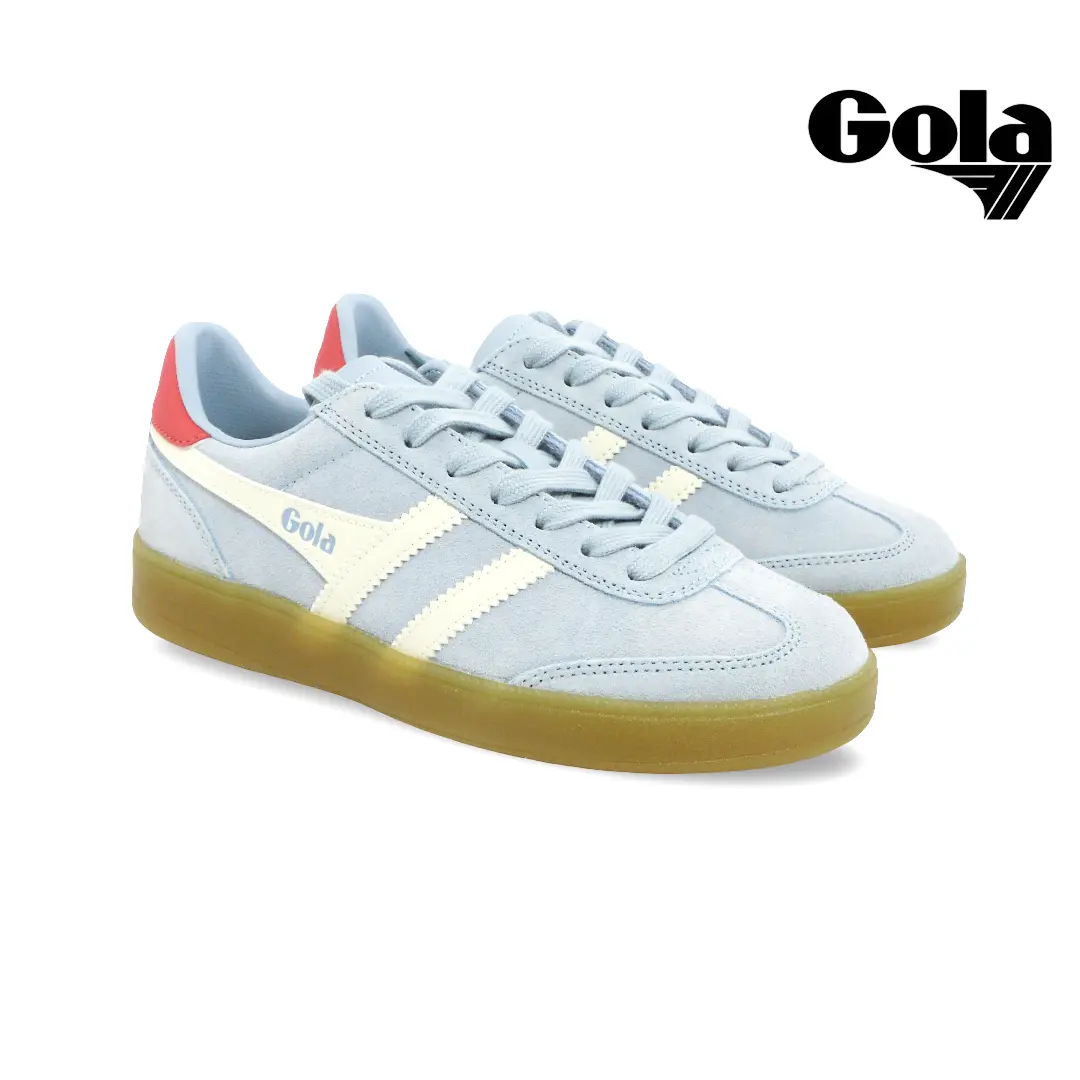 Gola CLB735 dames sneaker – lichtblauw suède met gumzool
