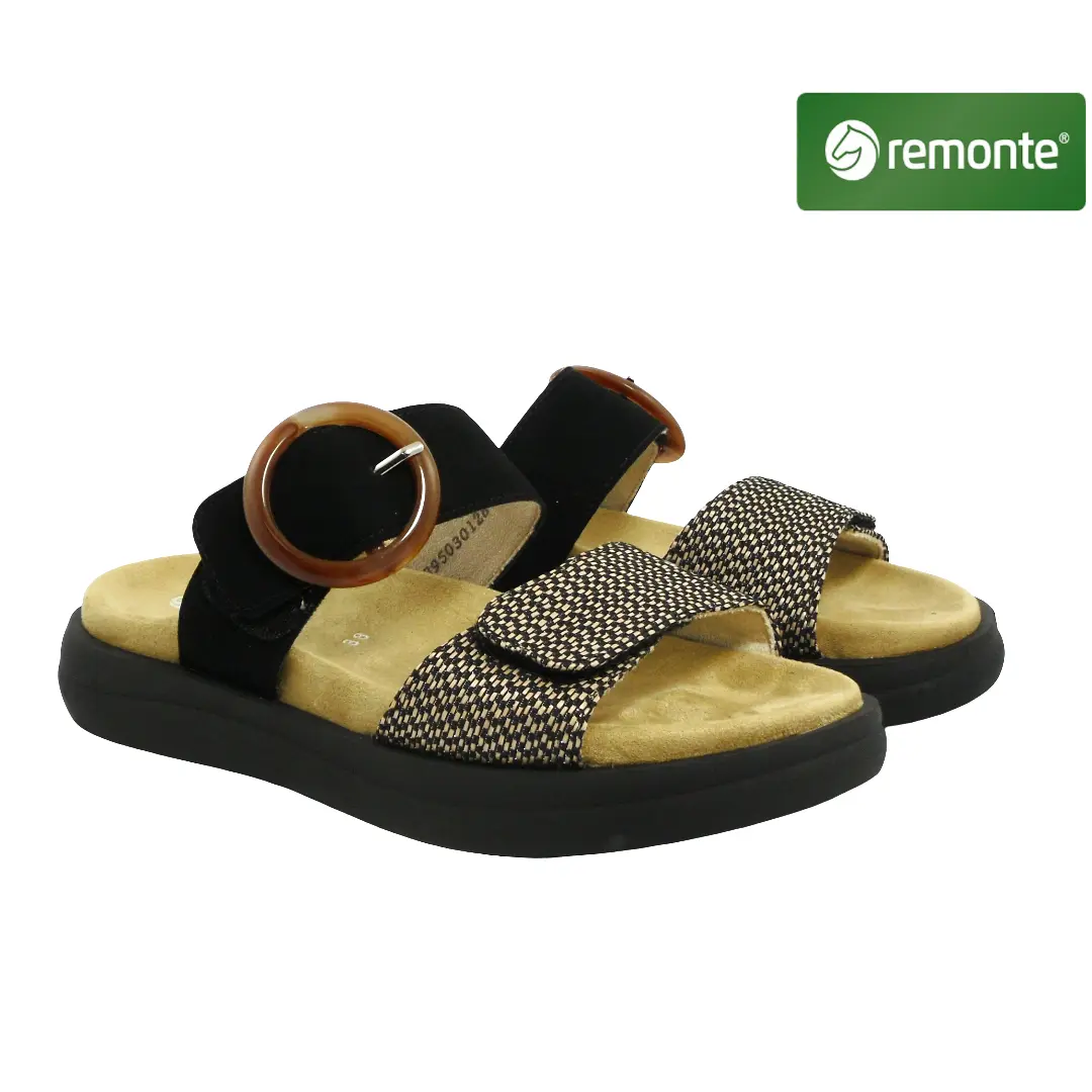Remonte • D2N51 ~ Zwart/Natur Remonte • D2N51 ~ Zwart/Natur (afbeelding)