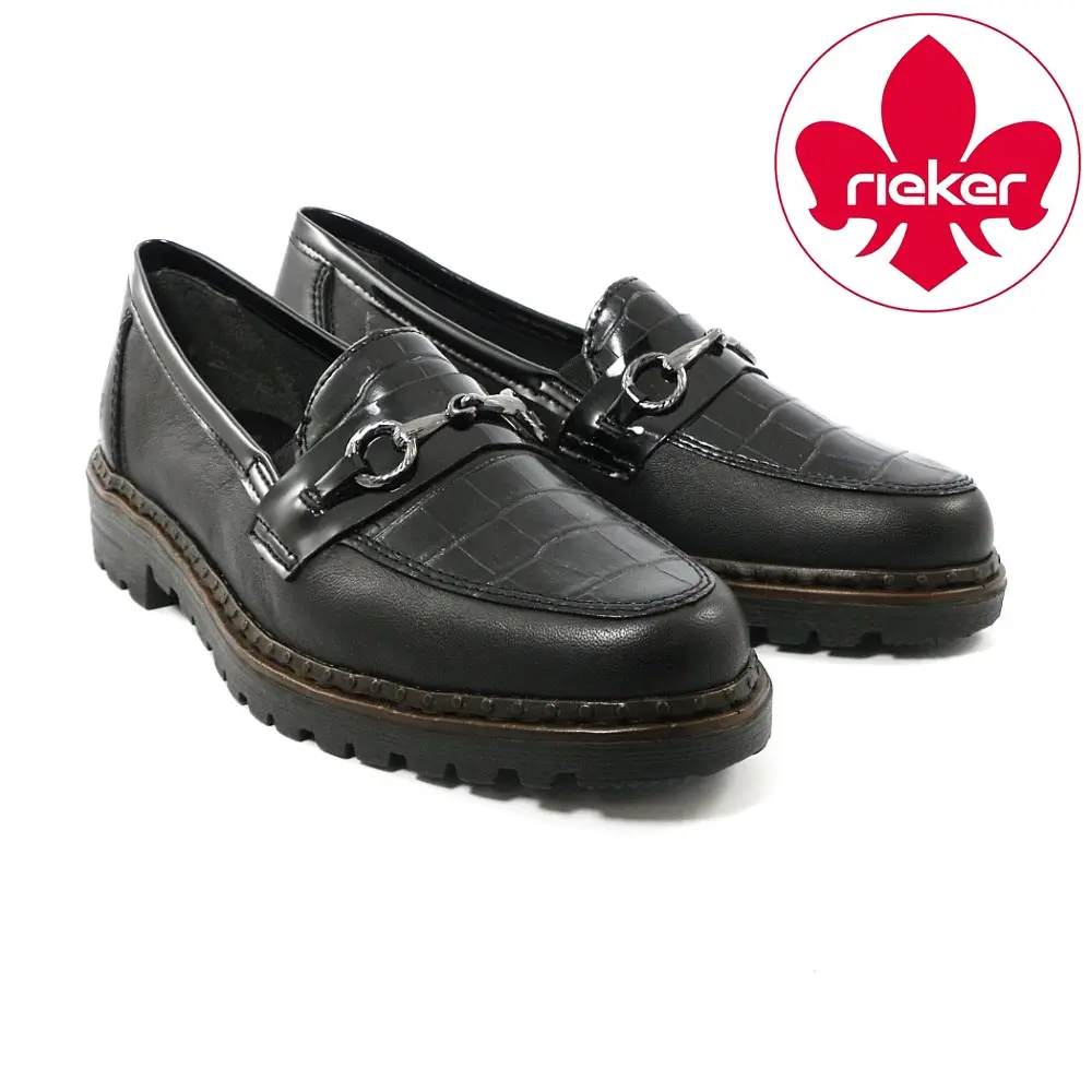 Rieker • 54862 ~ Zwart Rieker • 54862 ~ Zwart (afbeelding)