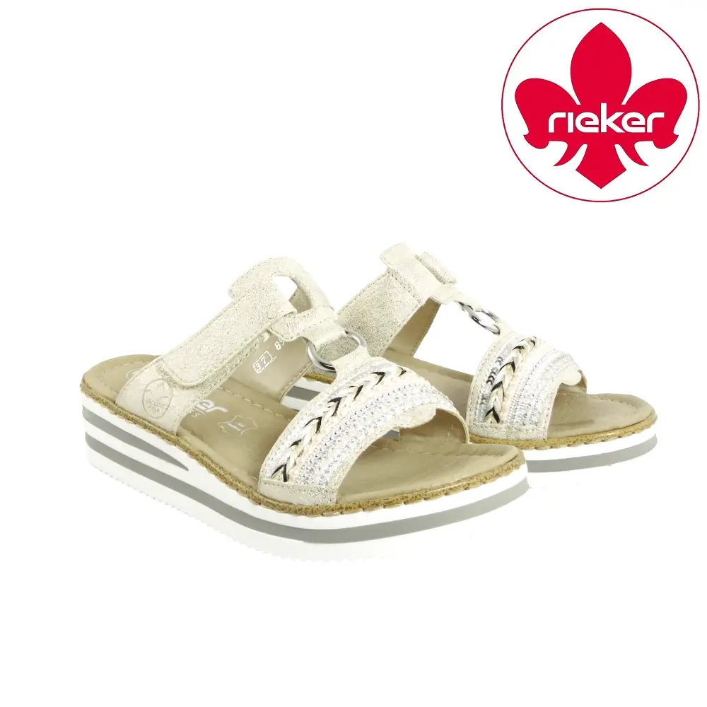 Rieker • V02M6 ~ Beige/Goud Rieker • V02M6 ~ Beige/Goud (afbeelding)