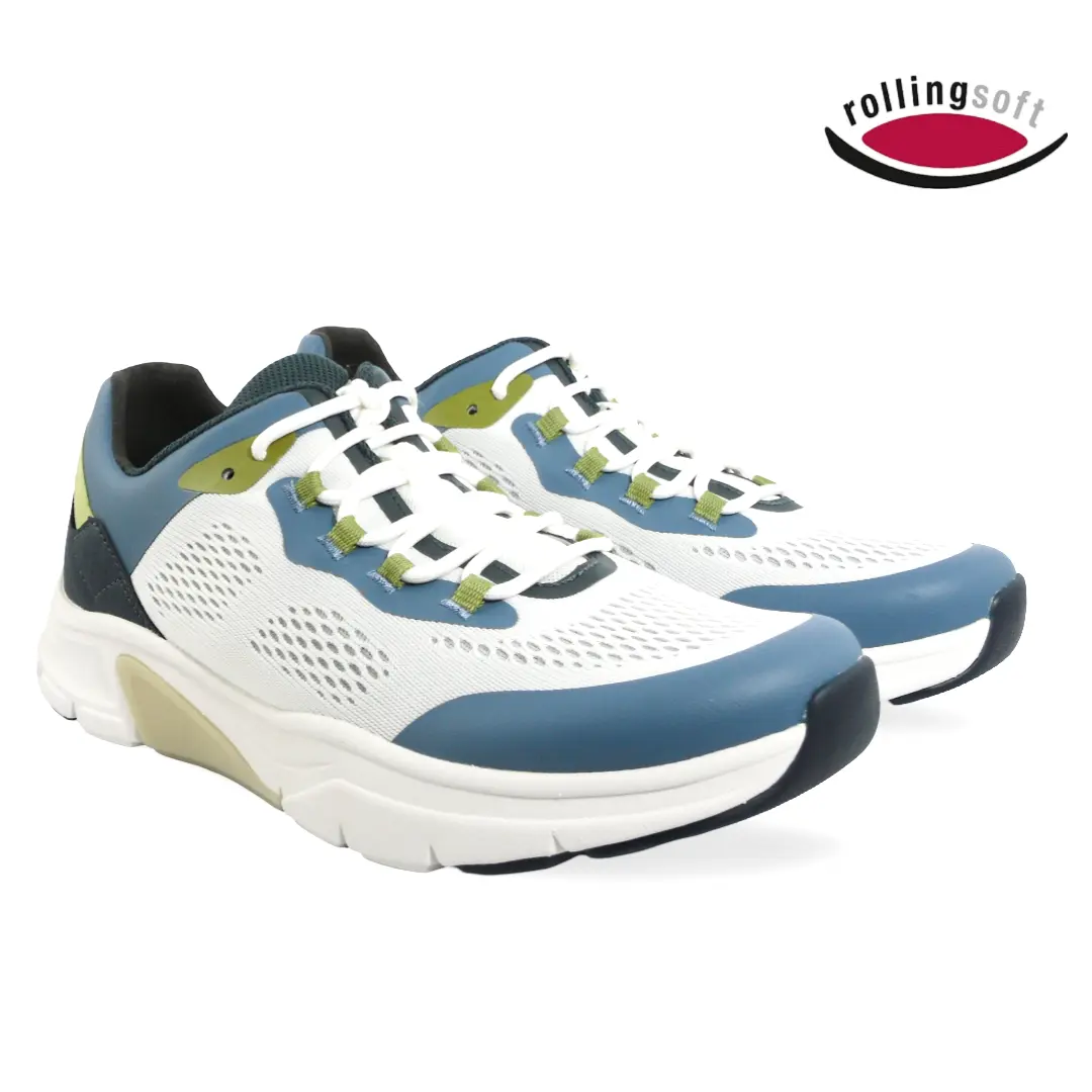 Rollingsoft • 8009.10 ~ White/Sky Kombi Rollingsoft • 8009.10 ~ White/Sky Kombi (afbeelding)