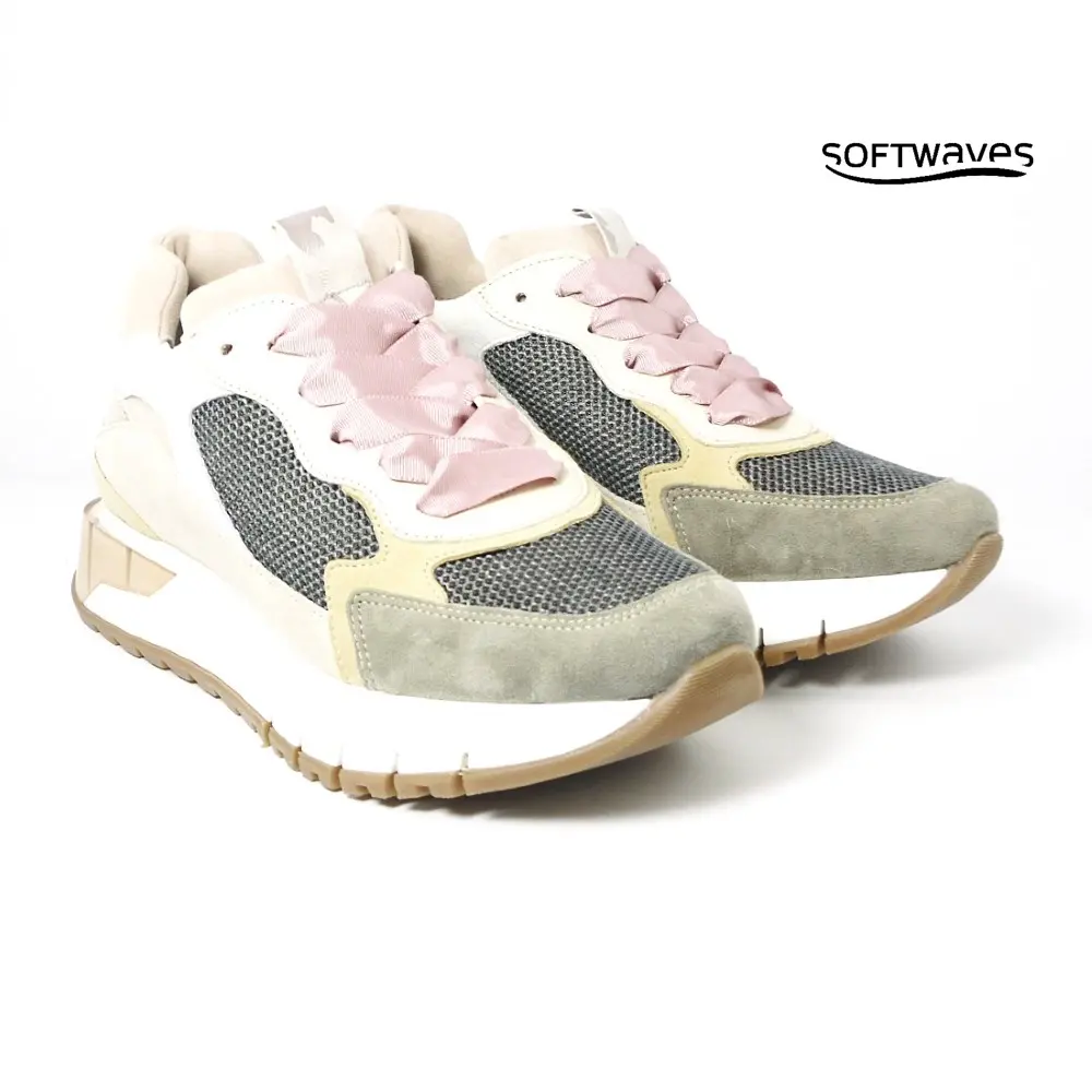 Softwaves • 8.48.01 ~ Kaki/Branco Softwaves • 8.48.01 ~ Kaki/Branco (afbeelding)